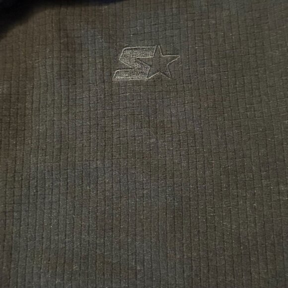 Starter Mens XL Black Half-Zip Pullover - Picture 5 of 8